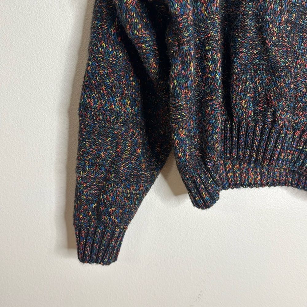 Barnes Storm Men's Multicolor Knit Wool Alpaca Mohair Blend Sweater Medium - Picture 2 of 9
